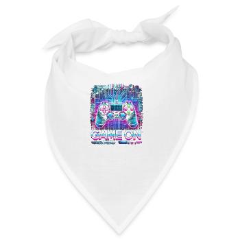 GAME ON - Bandana - Weiß - Vorne