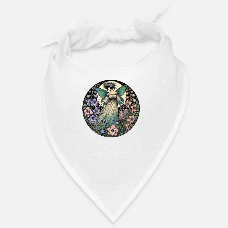 Déesse fée vintage au clair de lune Bandana