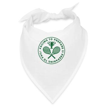 fail to prepare - Bandana - Weiß - Vorne