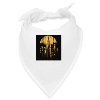 New York - Bandana - Weiß - Vorne