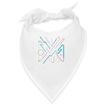 Neon - Bandana - Weiß - Vorne