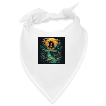 Bitcoin - Bandana - Weiß - Vorne