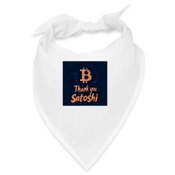 Bitcoin - Bandana - Weiß - Vorne