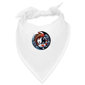 Astro Fische 1 - Bandana - Weiß - Vorne