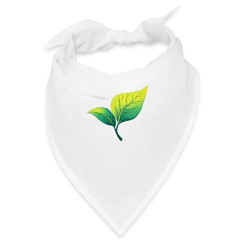Natur - Bandana - Weiß - Vorne