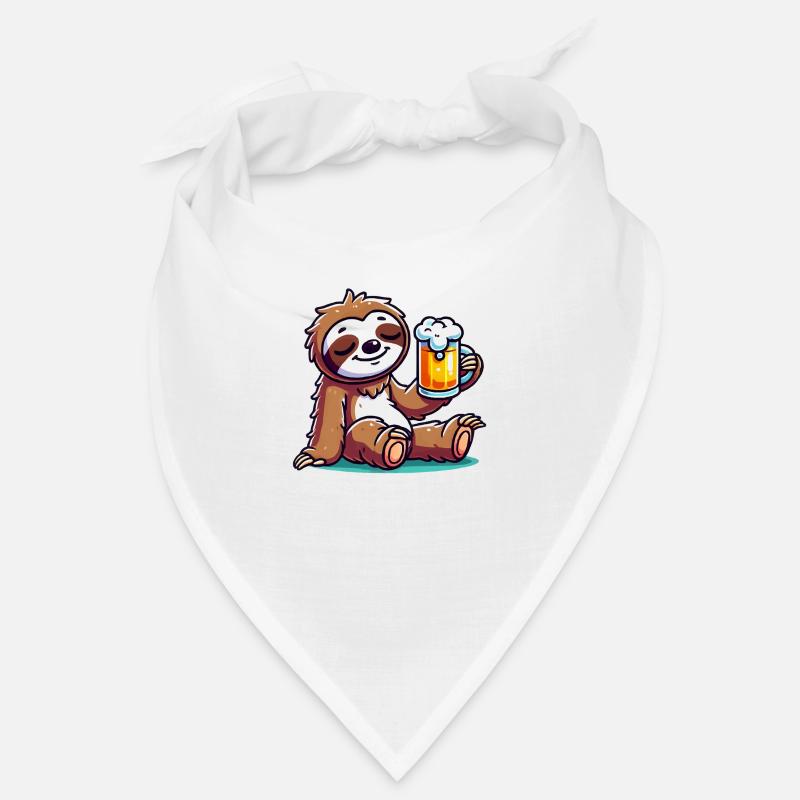 Sloth Beer Comic Bandana