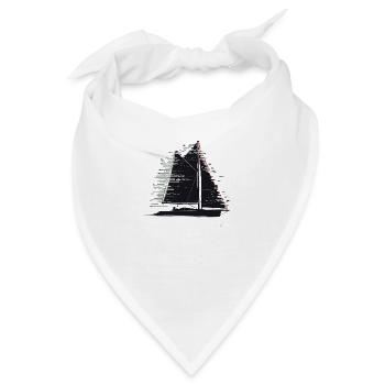 Schleier - Bandana - Weiß - Vorne