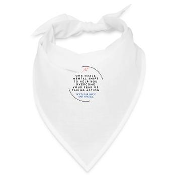 Keine Angst - Bandana - Weiß - Vorne