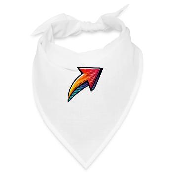 pfeil - Bandana - Weiß - Vorne