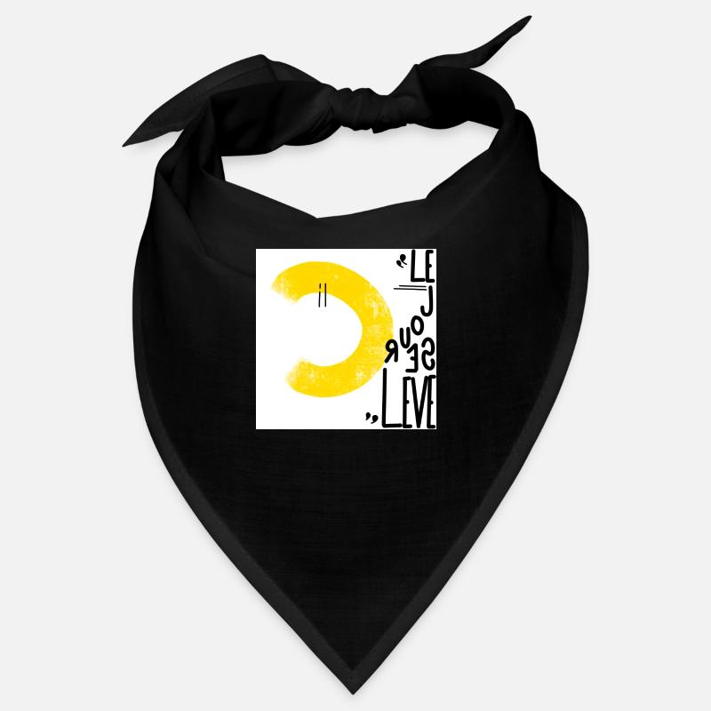 Le rayon du Soleil - Design Abstrait Bandana