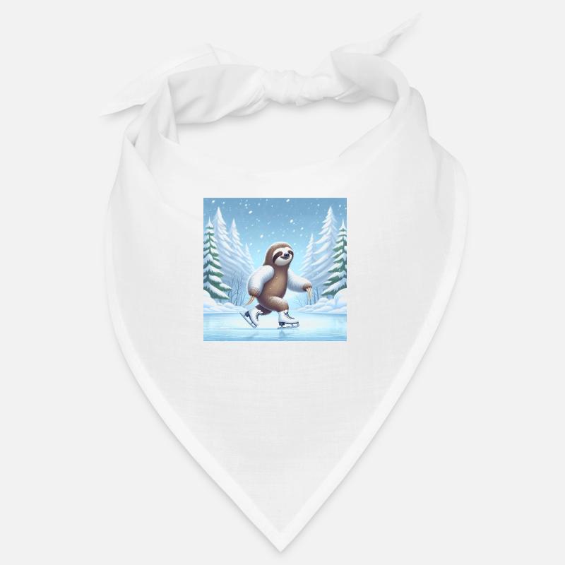 Sloth Wanderer Eislaufen Bandana