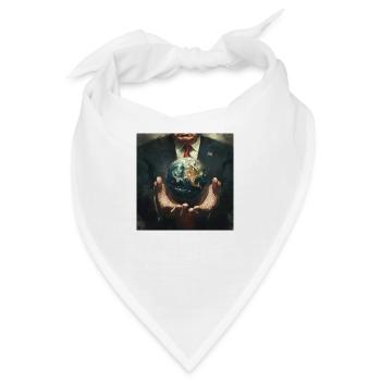Präsident - Bandana - Weiß - Vorne