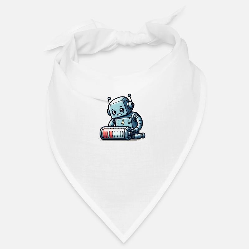 Robot Weak Battery Robo-Problems Bandana