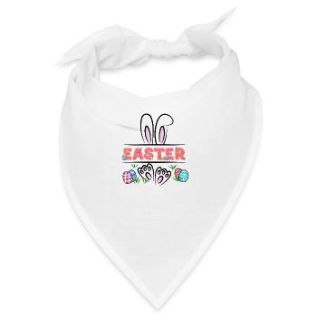 easter is here - Bandana - Weiß - Vorne