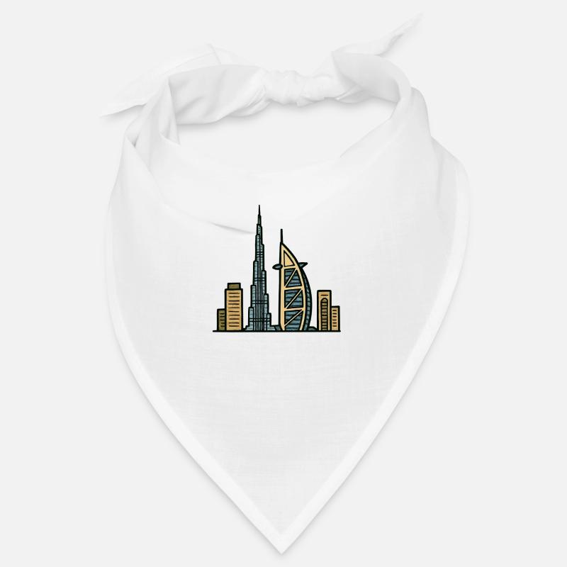 dubai skyline Bandana
