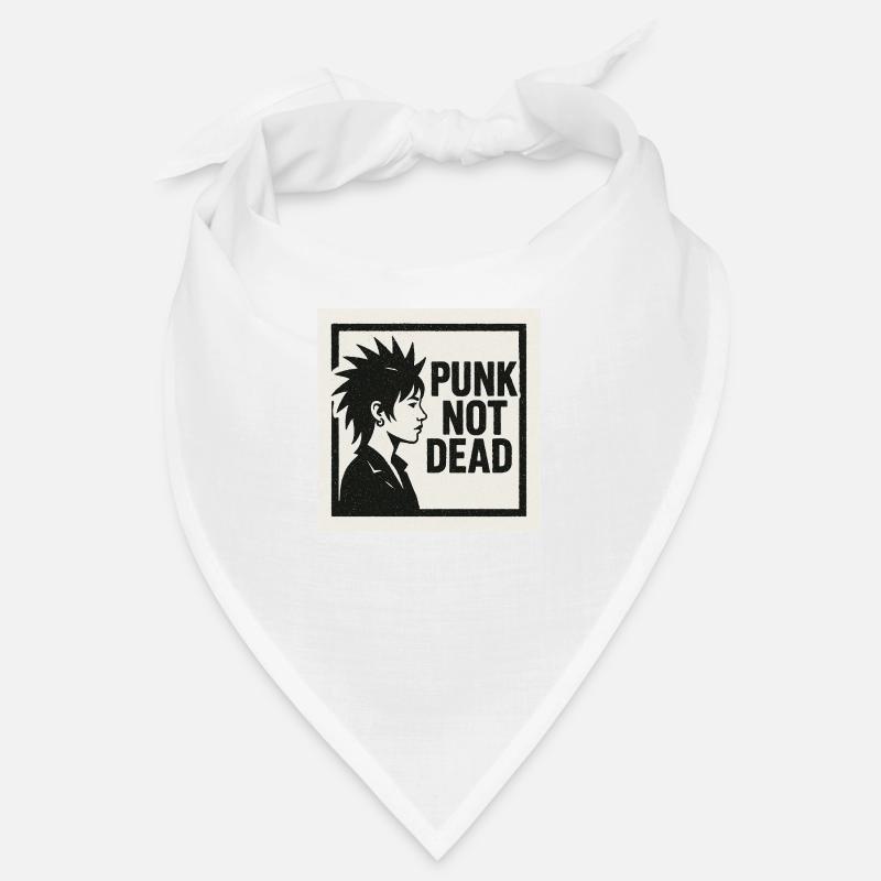 Punk 2 - Bandana - Weiß