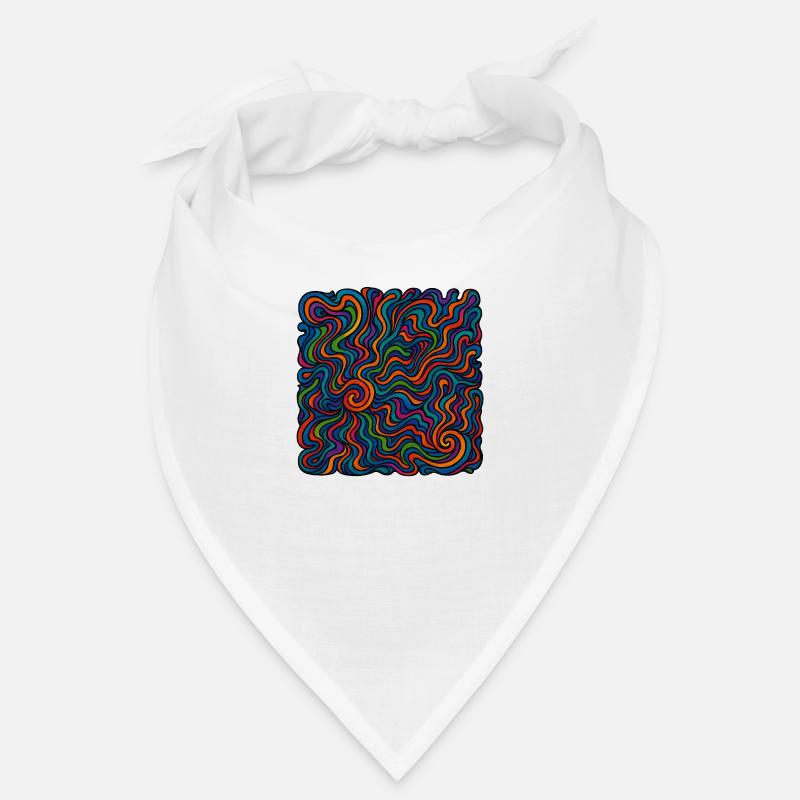 Psychedelic graphics Bandana