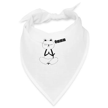 Nekochan Antonio Yoga - Bandana - Weiß - Vorne