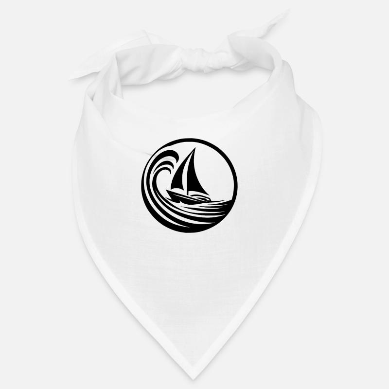 When life makes waves, just keep sailing Bandana