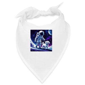 Moonwalk - Bandana - Weiß - Vorne