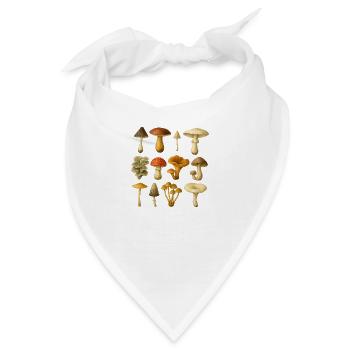 Champignons - Champignons - Champignons - Bandana - Weiß - Vorne