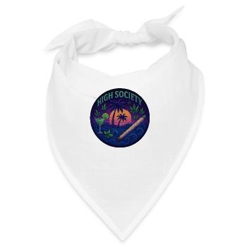 High Society - Bandana - Weiß - Vorne