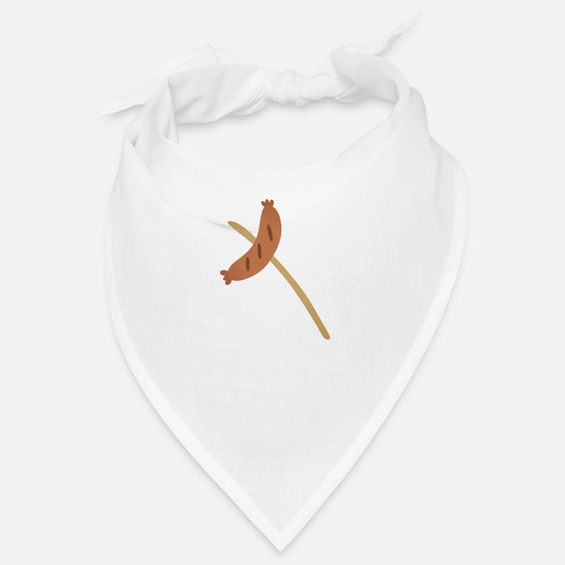 bratwurst on a stick Bandana