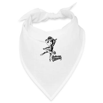 Cappuccino Ballerina | Italienische Hirnfäule - Bandana - Weiß - Vorne
