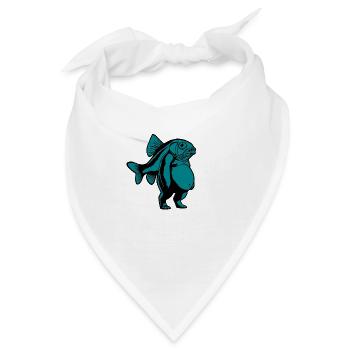 Trippi Troppi - Bärenfisch Mann - Bandana - Weiß - Vorne