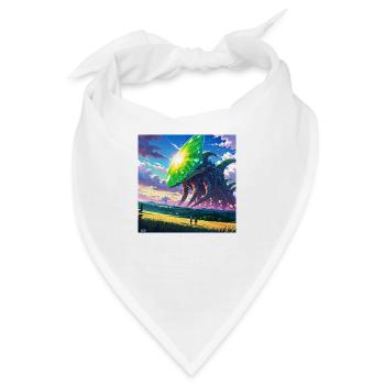 Leonardo Anime XL - Bandana - Weiß - Vorne
