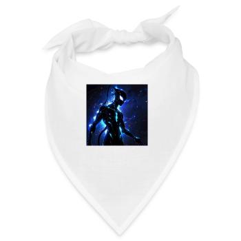 Leonardo Anime XL In the darkness of the cosmos - Bandana - Weiß - Vorne