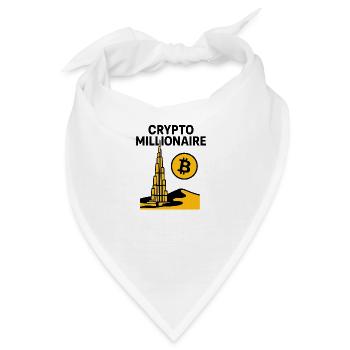 Crypto dubai - Bandana - Weiß - Vorne