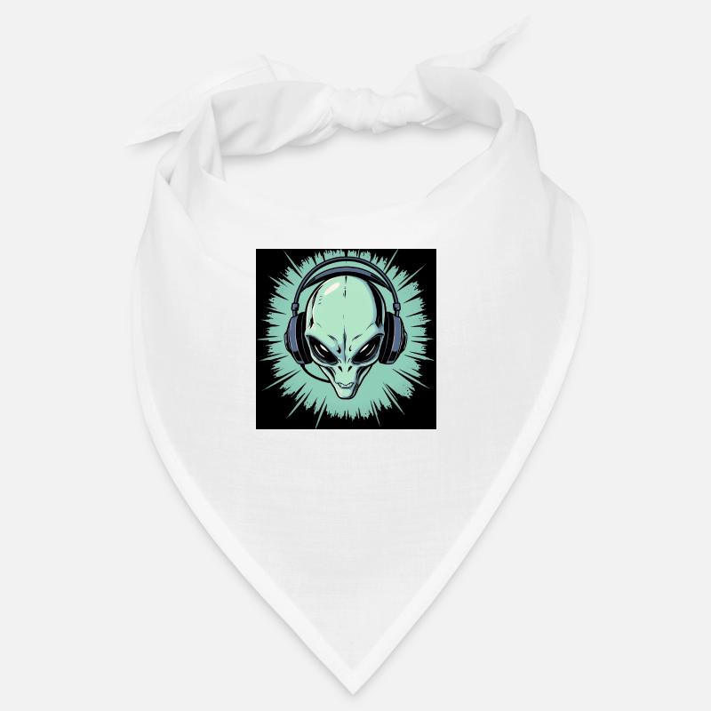 Alien-Kopfhörer Bandana
