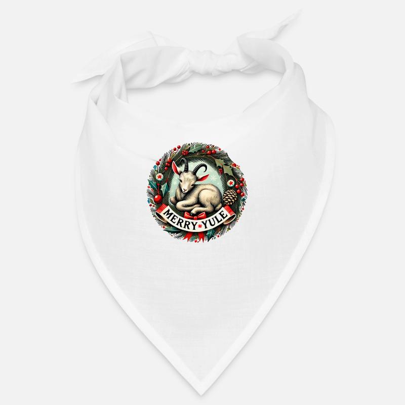 Joyeuse chèvre de Noël Bandana