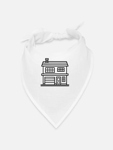 House Property - Bandana - white - Front