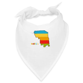 Süd-L.A. - Bandana - Weiß - Vorne