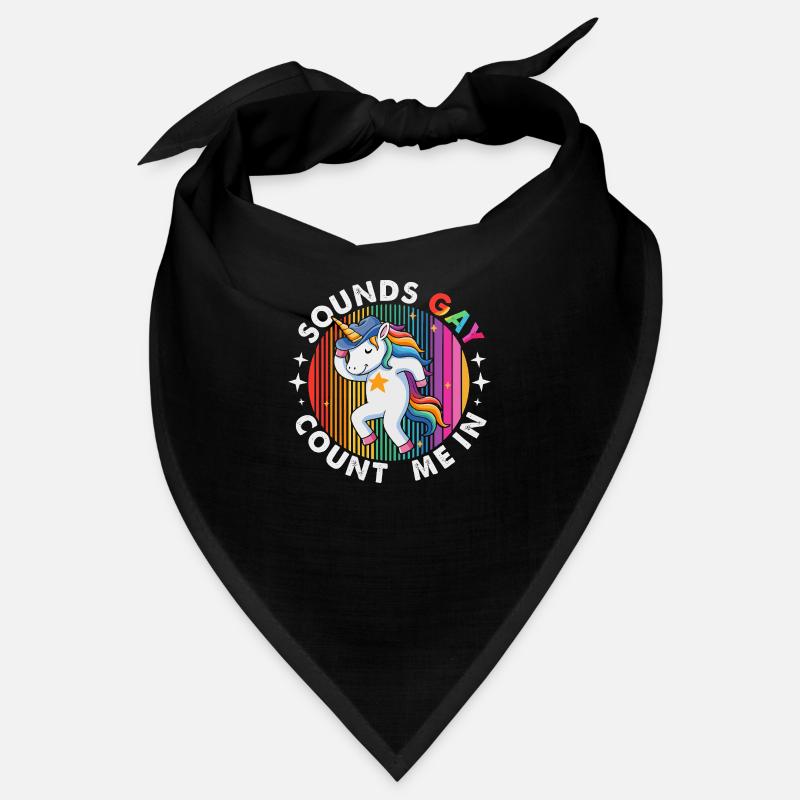 Dancing Unicorn Cowboy Hat Bandana