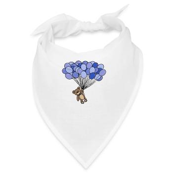 Kinder - Bandana - Weiß - Vorne