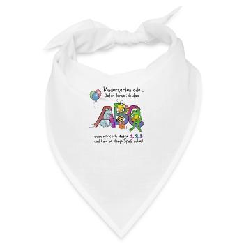 Das ABC - Bandana - Weiß - Vorne
