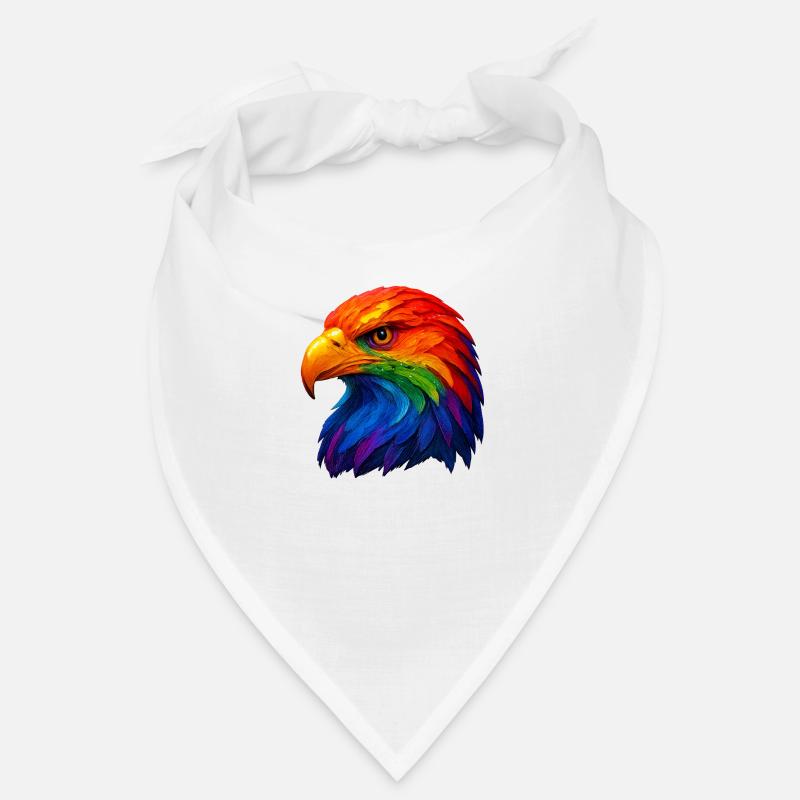Color Feather White-tailed Eagle Head Bandana