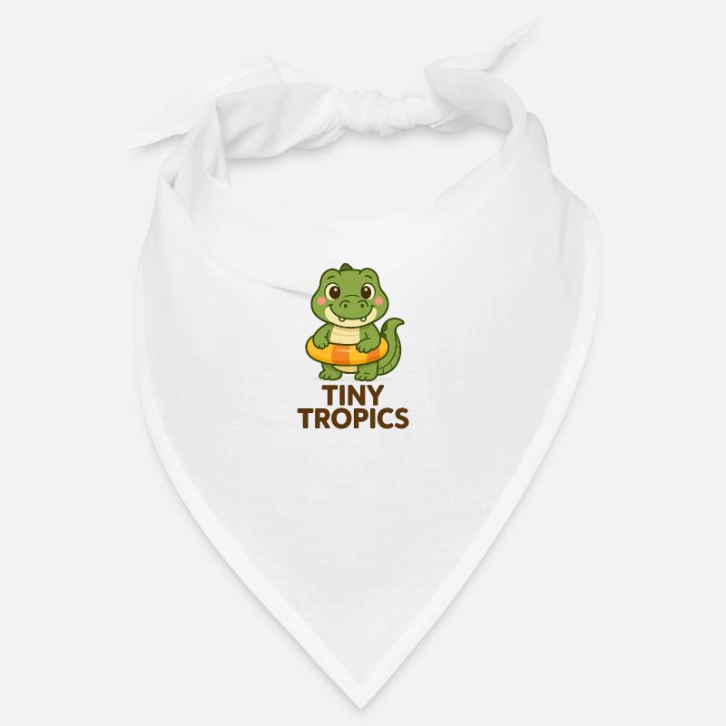Tiny Tropics – Crocodile Bandana