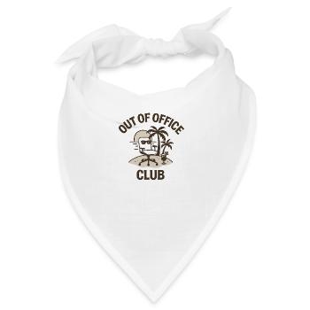 Out of Office Club - Bandana - Weiß - Vorne
