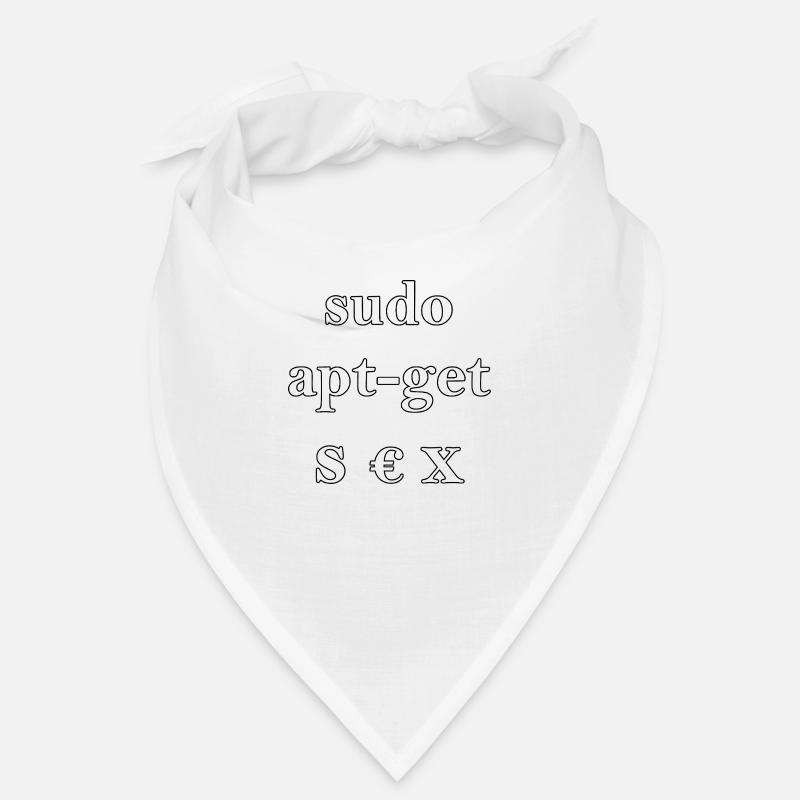 sudo apt-get S€X - Bandana - blanc