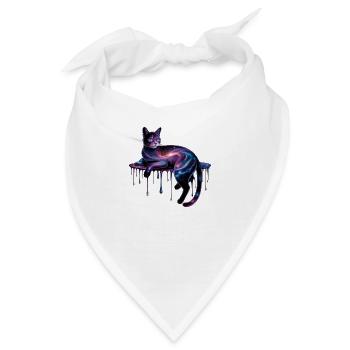 Kosmische Form - Bandana - Weiß - Vorne