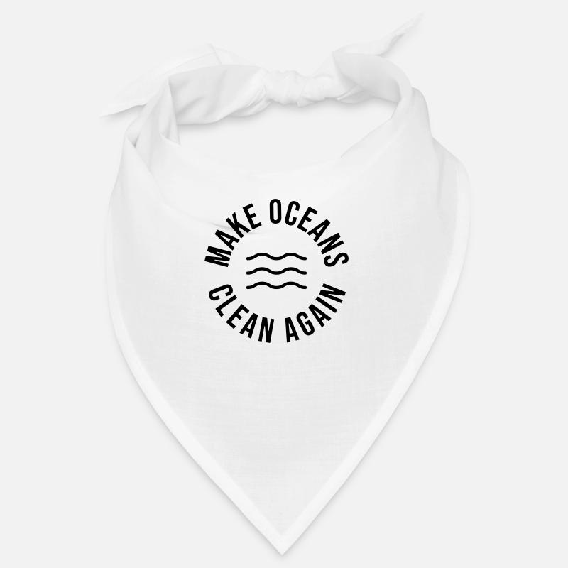 Make Oceans Clean Again Bandana