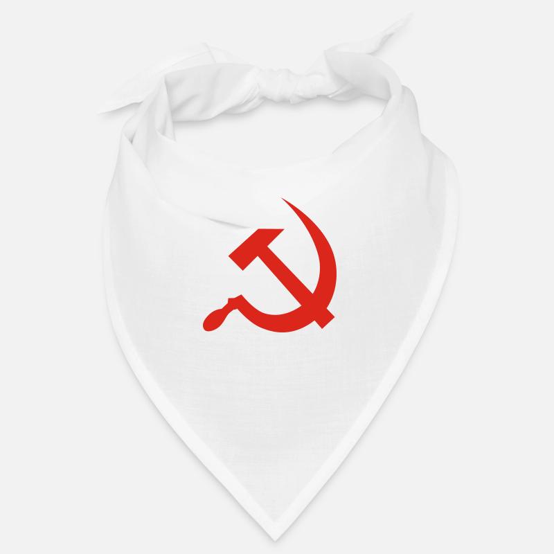 Hammer & Sickle - Bandana - blanc