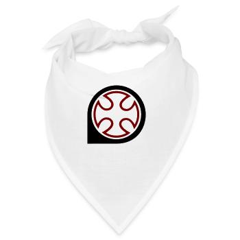 CELTIC CROSS - Bandana - Weiß - Vorne