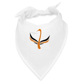 Schwan 2fbg - Bandana - Weiß - Vorne