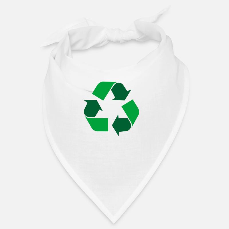 Recycle - two color Bandana