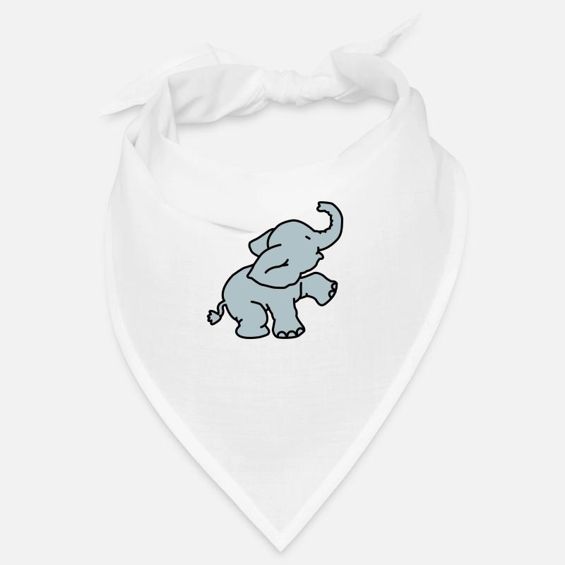 Happy Elephant (2 colors) Bandana